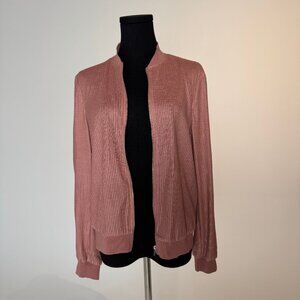 ZARA Pink Bomber Jacket